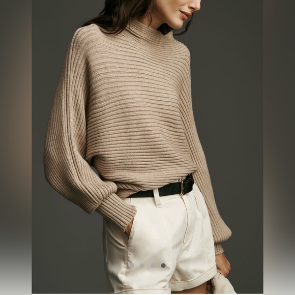 Anthropologie The Kendall Mock Neck Sweater - Picture 16 of 16